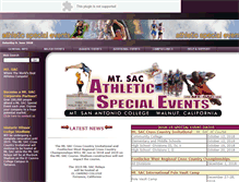 Tablet Screenshot of events.mtsac.edu